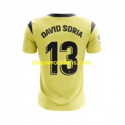 Getafe CF Heren Shirt met Bedrukking Doelman David Soria 13 Thuis 2022-2023 Korte Mouw