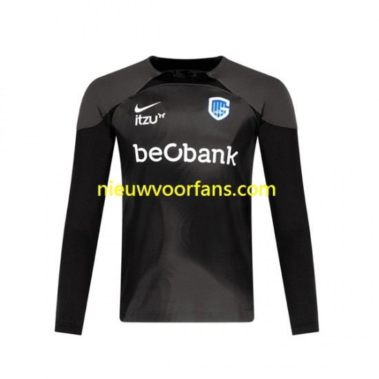 KRC Genk Heren Shirt met Bedrukking Doelman Thuis 2022-2023 Lange Mouw