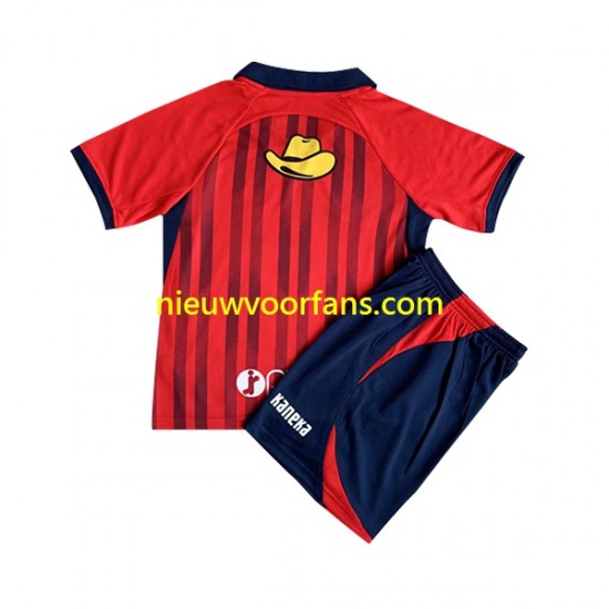 Kashima Antlers Kind Shirt met Bedrukking Thuis 2023 Korte Mouw