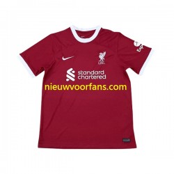 Liverpool Heren Shirt met Bedrukking Thuis 2023-2024 Korte Mouw