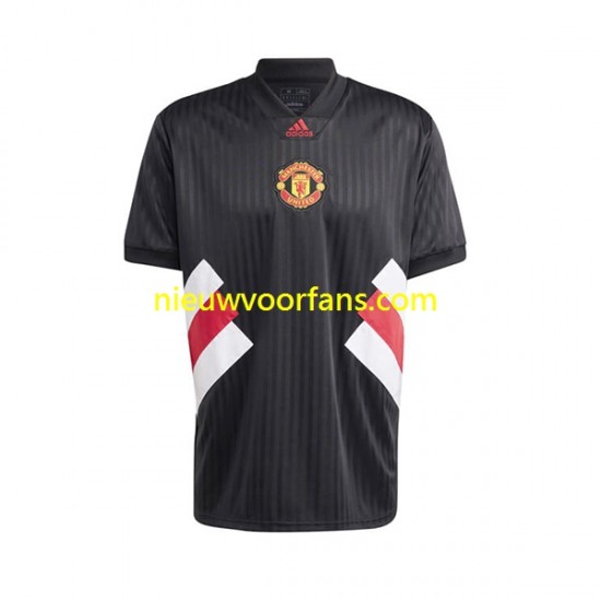Manchester United Heren Shirt met Bedrukking Icon Retro Thuis 2022-2023 Korte Mouw