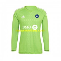 CF Montréal Heren Shirt met Bedrukking Doelman Thuis 2023 Lange Mouw