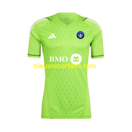 CF Montréal Heren Shirt met Bedrukking Doelman Thuis 2023 Korte Mouw