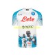 Napoli Heren Shirt met Bedrukking Face Game Osimhen 9 Thuis 2022-2023 Korte Mouw