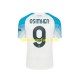 Napoli Heren Shirt met Bedrukking Face Game Osimhen 9 Thuis 2022-2023 Korte Mouw