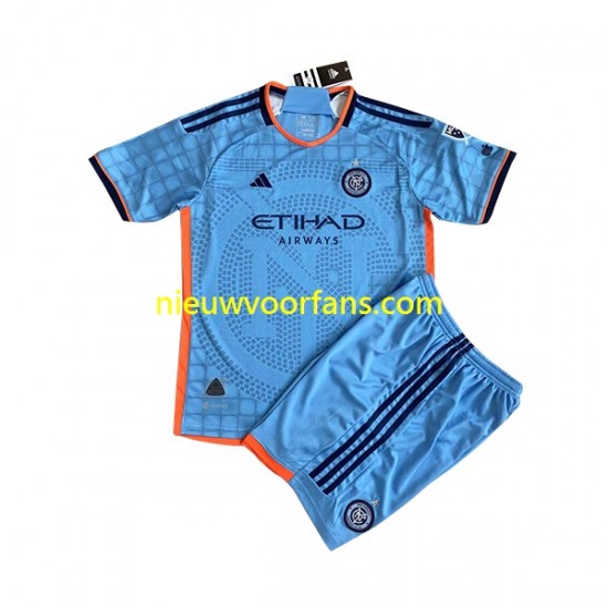 New York City Kind Shirt met Bedrukking FC Thuis 2023 Korte Mouw