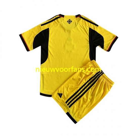 Noord-Iderland Kind Shirt met Bedrukking Thuis 2022-2023 Korte Mouw