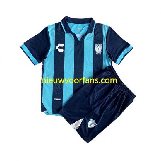 Pachuca Kind Shirt met Bedrukking 130 Anniversary Thuis 2022-2023 Korte Mouw