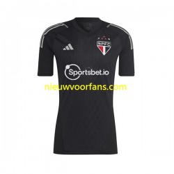 Sao Paulo Heren Shirt met Bedrukking Doelman Thuis 2023-2024 Korte Mouw