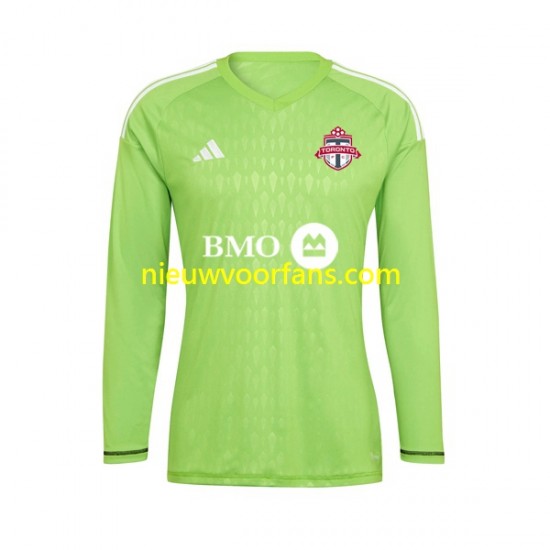 Toronto FC Heren Shirt met Bedrukking Doelman Thuis 2023 Lange Mouw