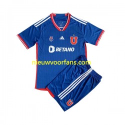 Universidad de Chile Kind Shirt met Bedrukking Thuis 2023 Korte Mouw