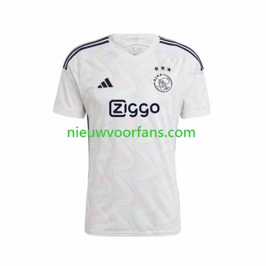 AFC Ajax Heren Shirt met Bedrukking Uit 2023-2024 Korte Mouw