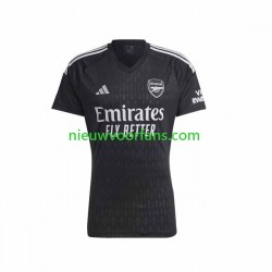 Arsenal Heren Shirt met Bedrukking Doelman Thuis 2023-2024 Korte Mouw