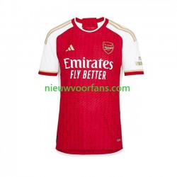 Arsenal Heren Shirt met Bedrukking Thuis 2023-2024 Korte Mouw