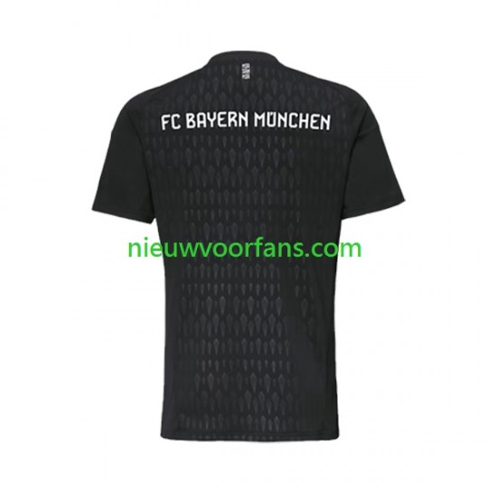 FC Bayern München Heren Shirt met Bedrukking Doelman Thuis 2023-2024 Korte Mouw