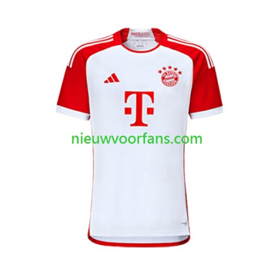 FC Bayern München Heren Shirt met Bedrukking Thuis 2023-2024 Korte Mouw