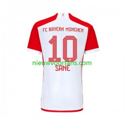 FC Bayern München Heren Shirt met Bedrukking Leroy Sane 10 Thuis 2023-2024 Korte Mouw
