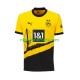 Borussia Dortmund Heren Shirt met Bedrukking Thuis 2023-2024 Korte Mouw