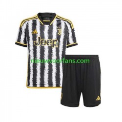 Juventus Kind Shirt met Bedrukking Thuis 2023-2024 Korte Mouw