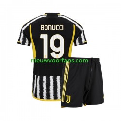 Juventus Kind Shirt met Bedrukking Leonardo Bonucci 19 Thuis 2023-2024 Korte Mouw