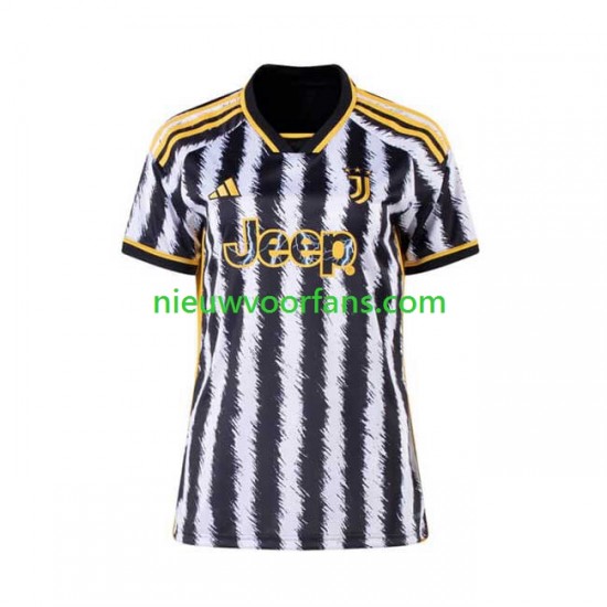 Juventus Dames Shirt met Bedrukking Thuis 2023-2024 Korte Mouw