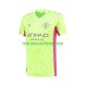 Manchester City Heren Shirt met Bedrukking Doelman Derde 2023-2024 Korte Mouw