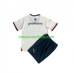 PSV Eindhoven Kind Shirt met Bedrukking Uit 2023-2024 Korte Mouw