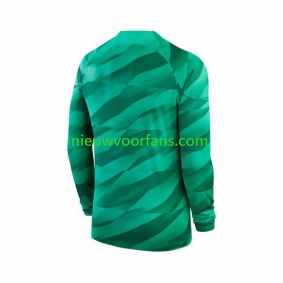 Paris Saint-Germain Heren Shirt met Bedrukking Doelman Thuis 2023-2024 Lange Mouw