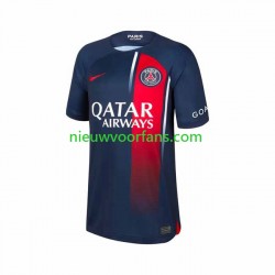 Paris Saint-Germain Heren Shirt met Bedrukking Thuis 2023-2024 Korte Mouw