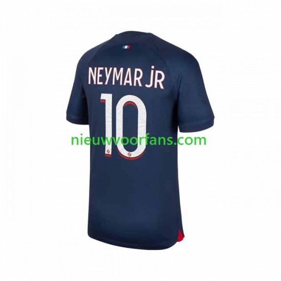 Paris Saint-Germain Heren Shirt met Bedrukking Neymar Jr 10 Thuis 2023-2024 Korte Mouw