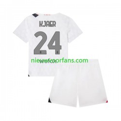 AC Milan Kind Shirt met Bedrukking Simon Kjaer 24 Uit 2023-2024 Korte Mouw