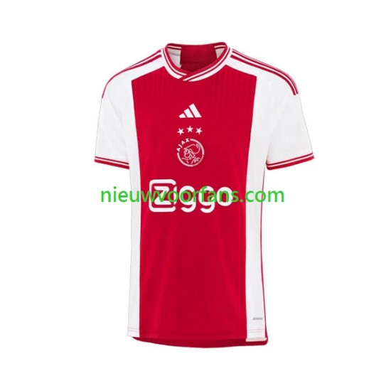 AFC Ajax Heren Shirt met Bedrukking Thuis 2023-2024 Korte Mouw