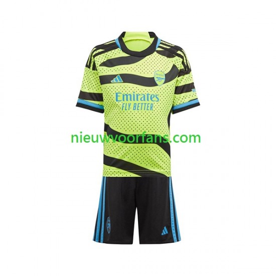 Arsenal Kind Shirt met Bedrukking Uit 2023-2024 Korte Mouw