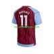 Aston Villa Heren Shirt met Bedrukking Ollie Watkins 11 Thuis 2023-2024 Korte Mouw