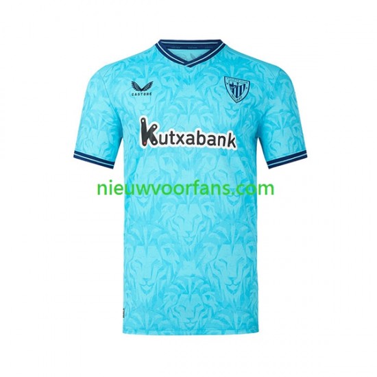 Athletic Bilbao Heren Shirt met Bedrukking Uit 2023-2024 Korte Mouw