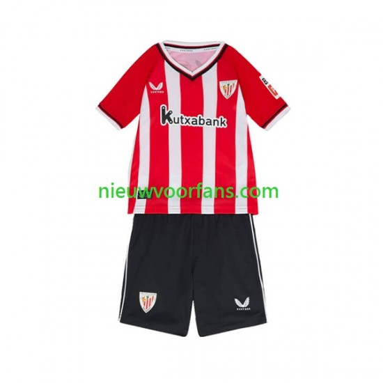 Athletic Bilbao Kind Shirt met Bedrukking Thuis 2023-2024 Korte Mouw