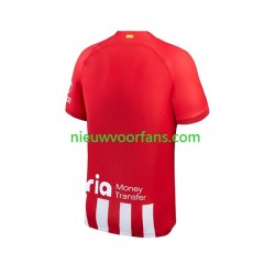 Atlético Madrid Heren Shirt met Bedrukking Thuis 2023-2024 Korte Mouw