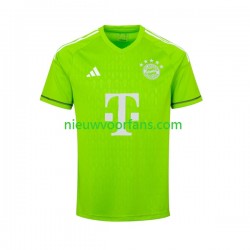 FC Bayern München Heren Shirt met Bedrukking Doelman Manuel Neuer 1 Uit 2023-2024 Korte Mouw