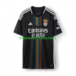 Benfica Heren Shirt met Bedrukking Uit 2023-2024 Korte Mouw