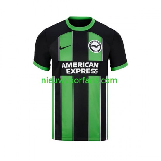 Brighton & Hove Albion Heren Shirt met Bedrukking Uit 2023-2024 Korte Mouw