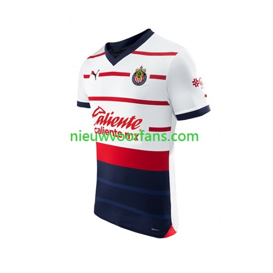 CD Guadalajara Heren Shirt met Bedrukking Uit 2023-2024 Korte Mouw