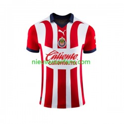 CD Guadalajara Heren Shirt met Bedrukking Thuis 2023-2024 Korte Mouw