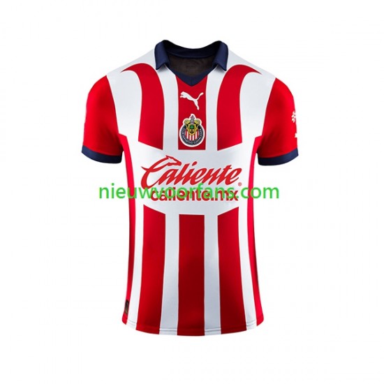CD Guadalajara Heren Shirt met Bedrukking Thuis 2023-2024 Korte Mouw