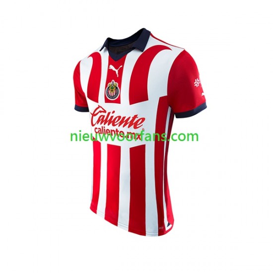 CD Guadalajara Heren Shirt met Bedrukking Thuis 2023-2024 Korte Mouw
