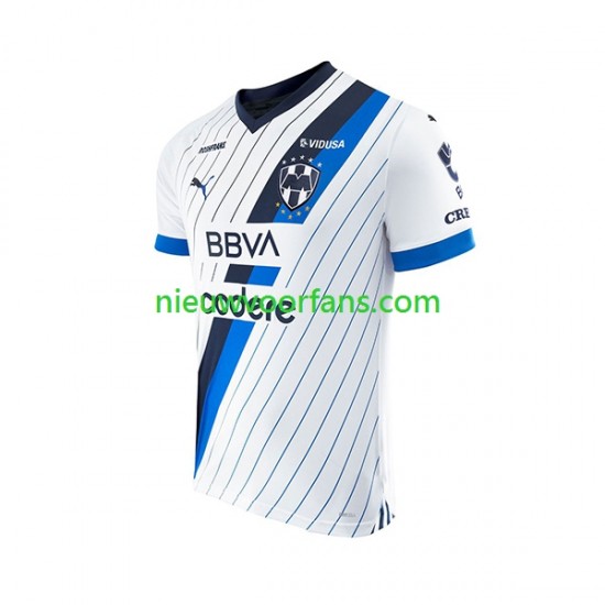 CF Monterrey Heren Shirt met Bedrukking Uit 2023-2024 Korte Mouw