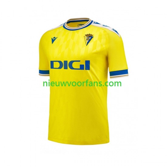 Cádiz CF Heren Shirt met Bedrukking Thuis 2023-2024 Korte Mouw