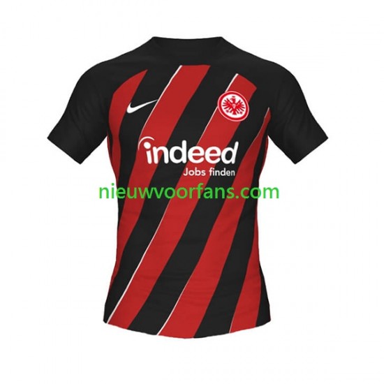 Eintracht Frankfurt Heren Shirt met Bedrukking Thuis 2023-2024 Korte Mouw