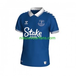 Everton Heren Shirt met Bedrukking Thuis 2023-2024 Korte Mouw