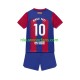FC Barcelona Kind Shirt met Bedrukking Ansu Fati 10 Thuis 2023-2024 Korte Mouw