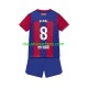 FC Barcelona Kind Shirt met Bedrukking Pedri 8 Thuis 2023-2024 Korte Mouw